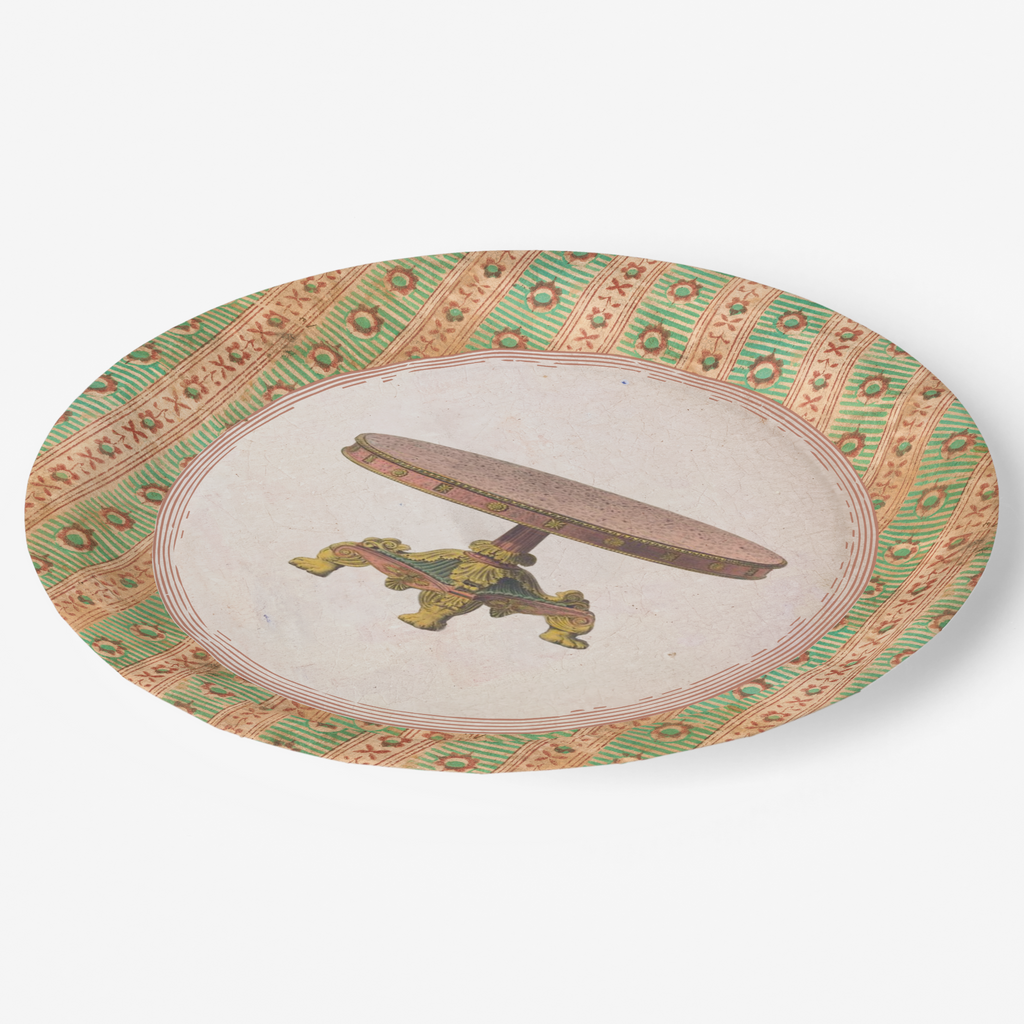 Fête du Thé Table Paper Plate