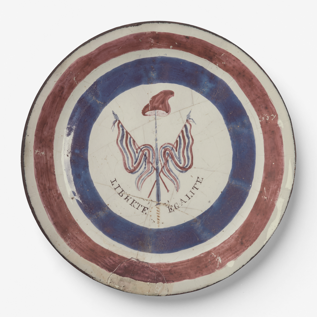 Liberte Egalite Paper Party Plate