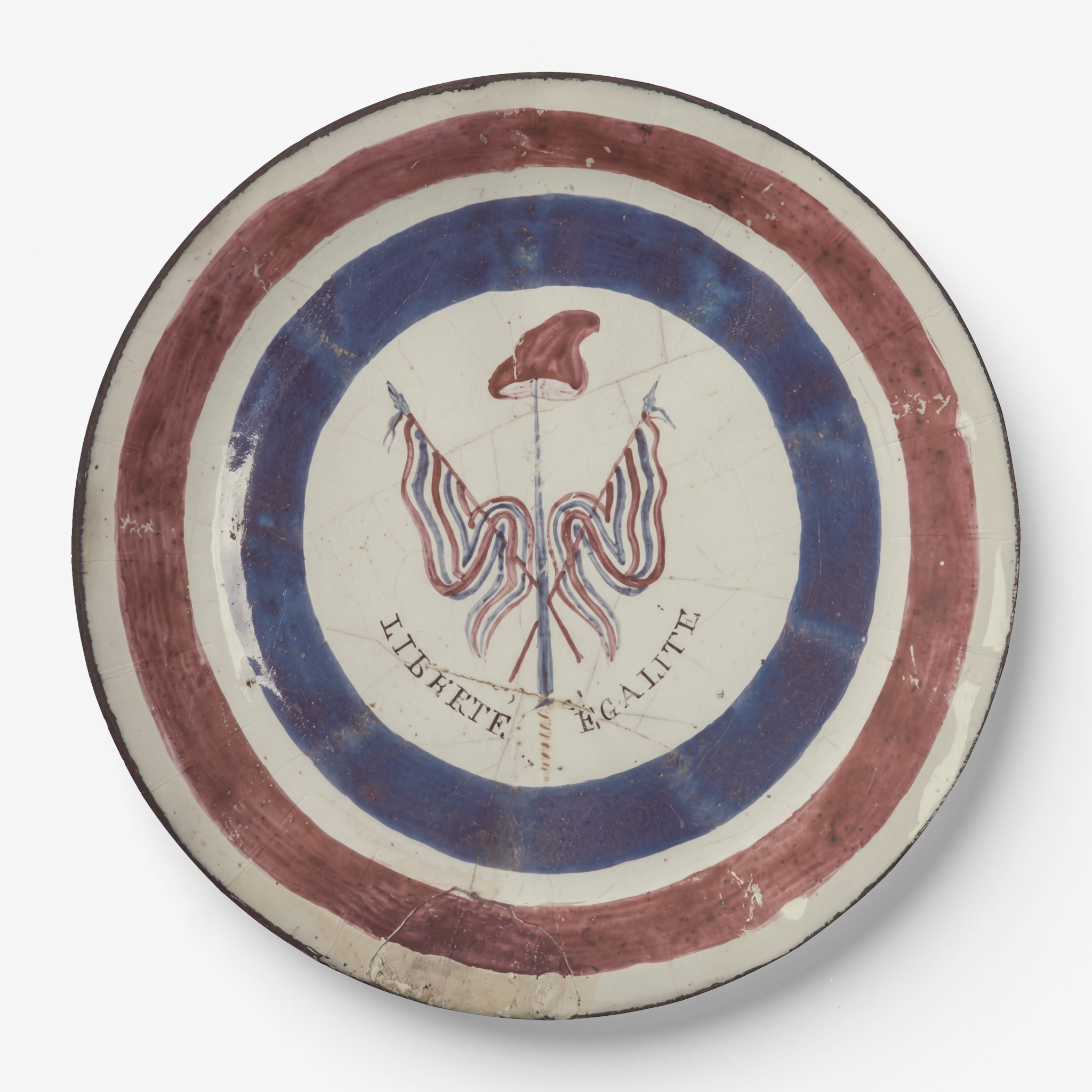 Liberte Egalite Paper Party Plate