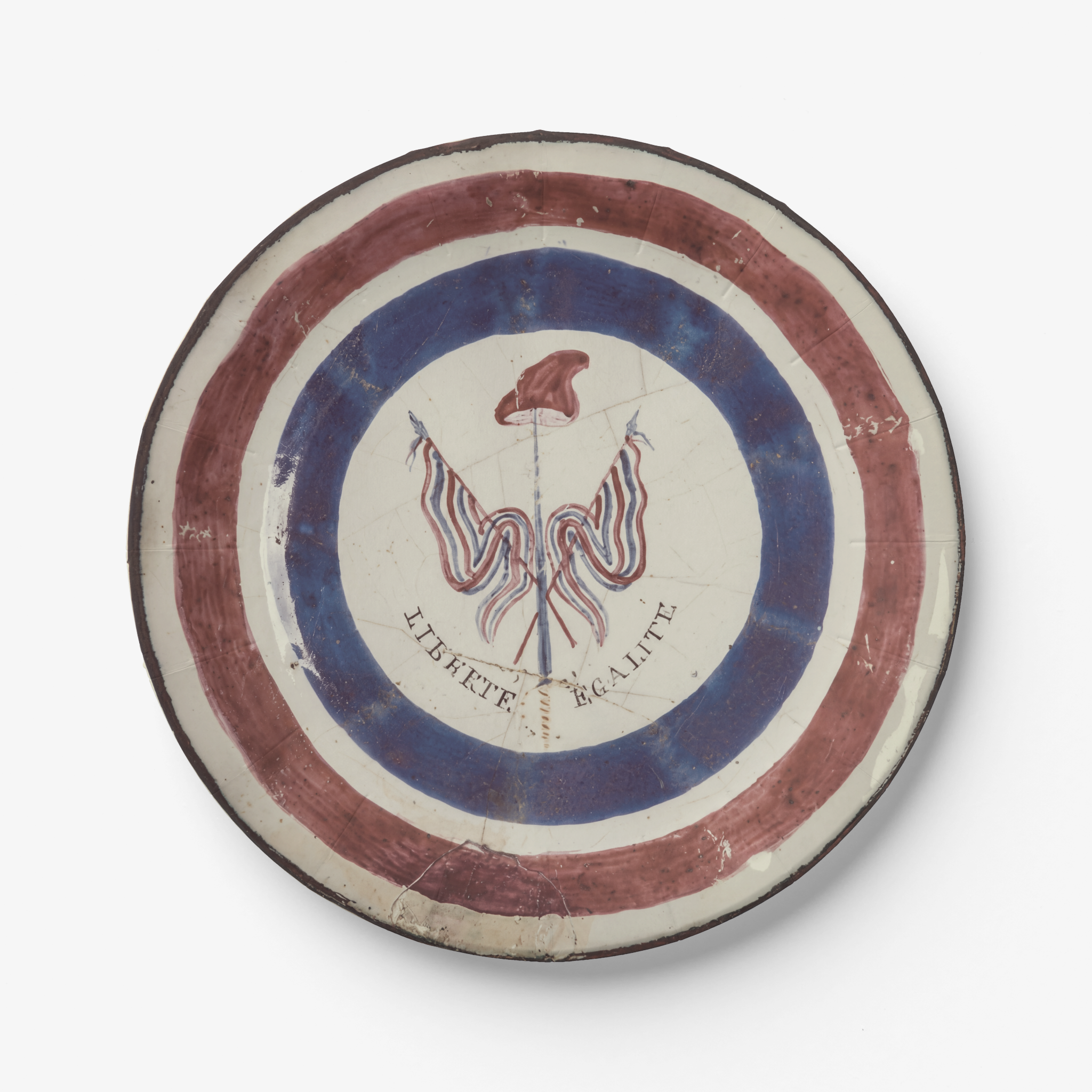Liberte Egalite Paper Party Plate