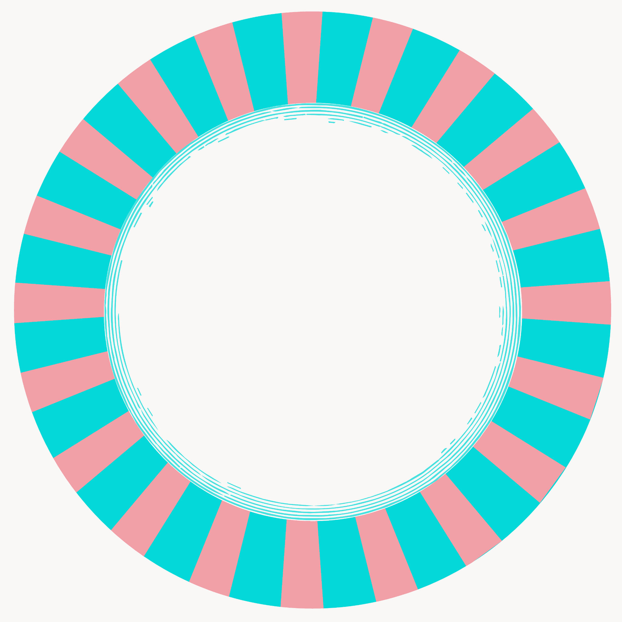 Les Fleurs Radial Stripe Paper Plate (8 pk)