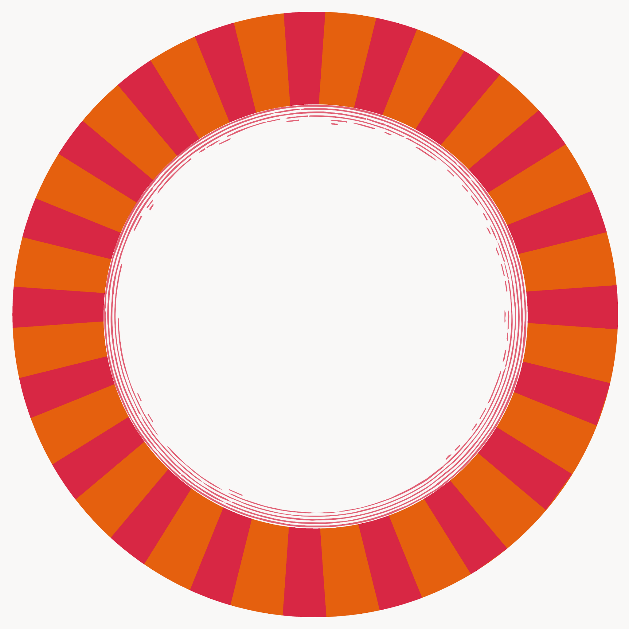 Les Fleurs Radial Stripe Paper Plate (8 pk)