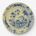 La Chinoiserie Porcelain chinoiserie garden paper plate