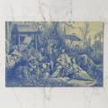 La Chinoiserie Porcelain Paper Placemat (Pad of 25)