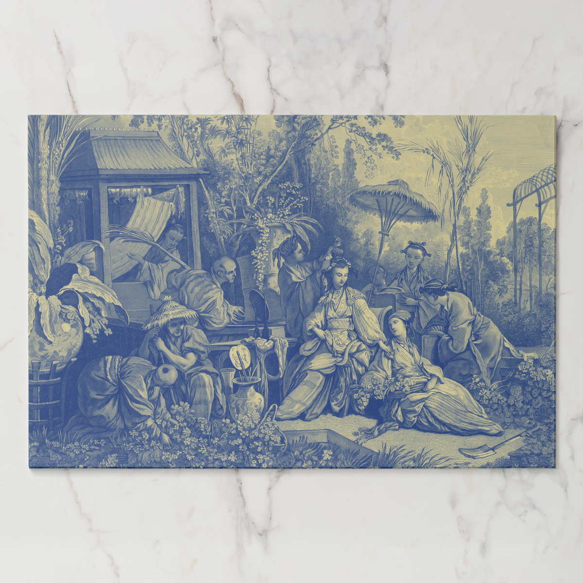 La Chinoiserie Porcelain paper placemat