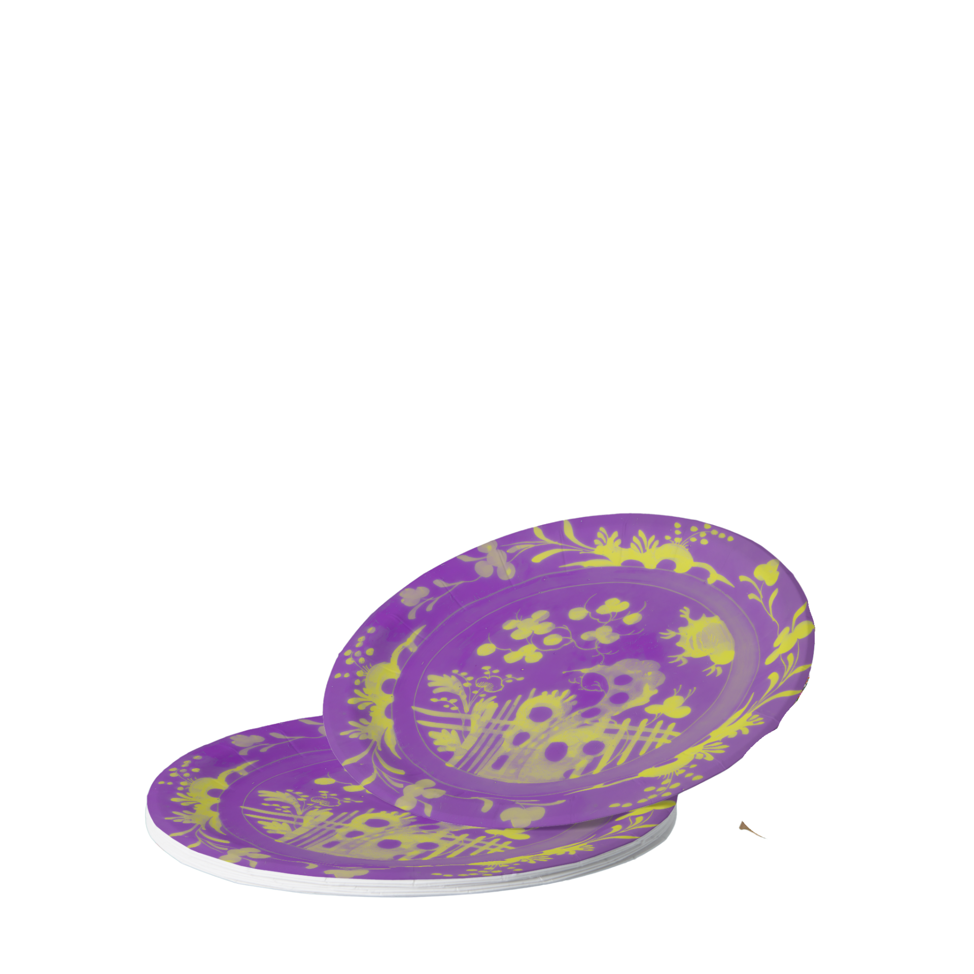 La Chinoiserie Violet chinoiserie garden paper tableware