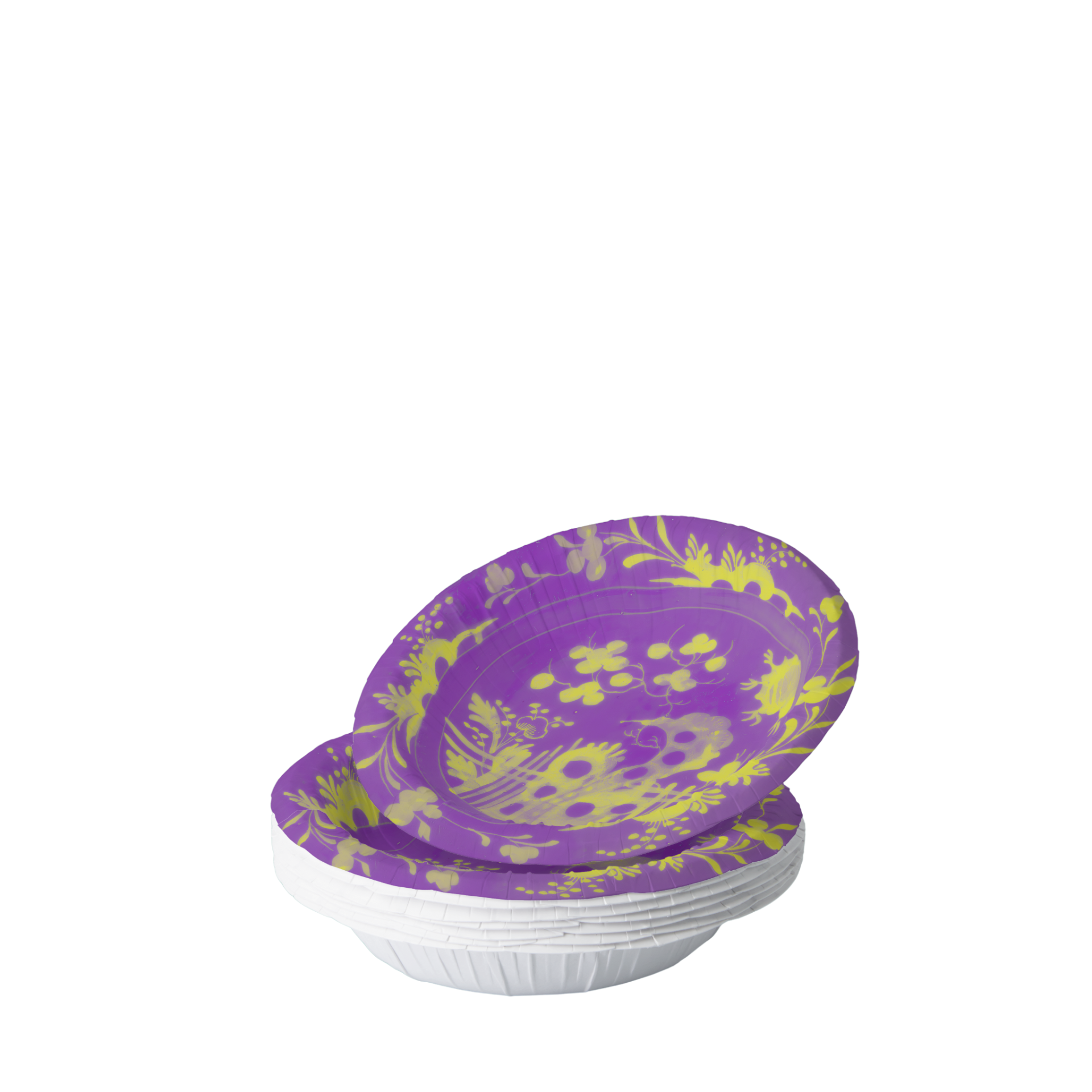 La Chinoiserie Violet chinoiserie garden paper tableware
