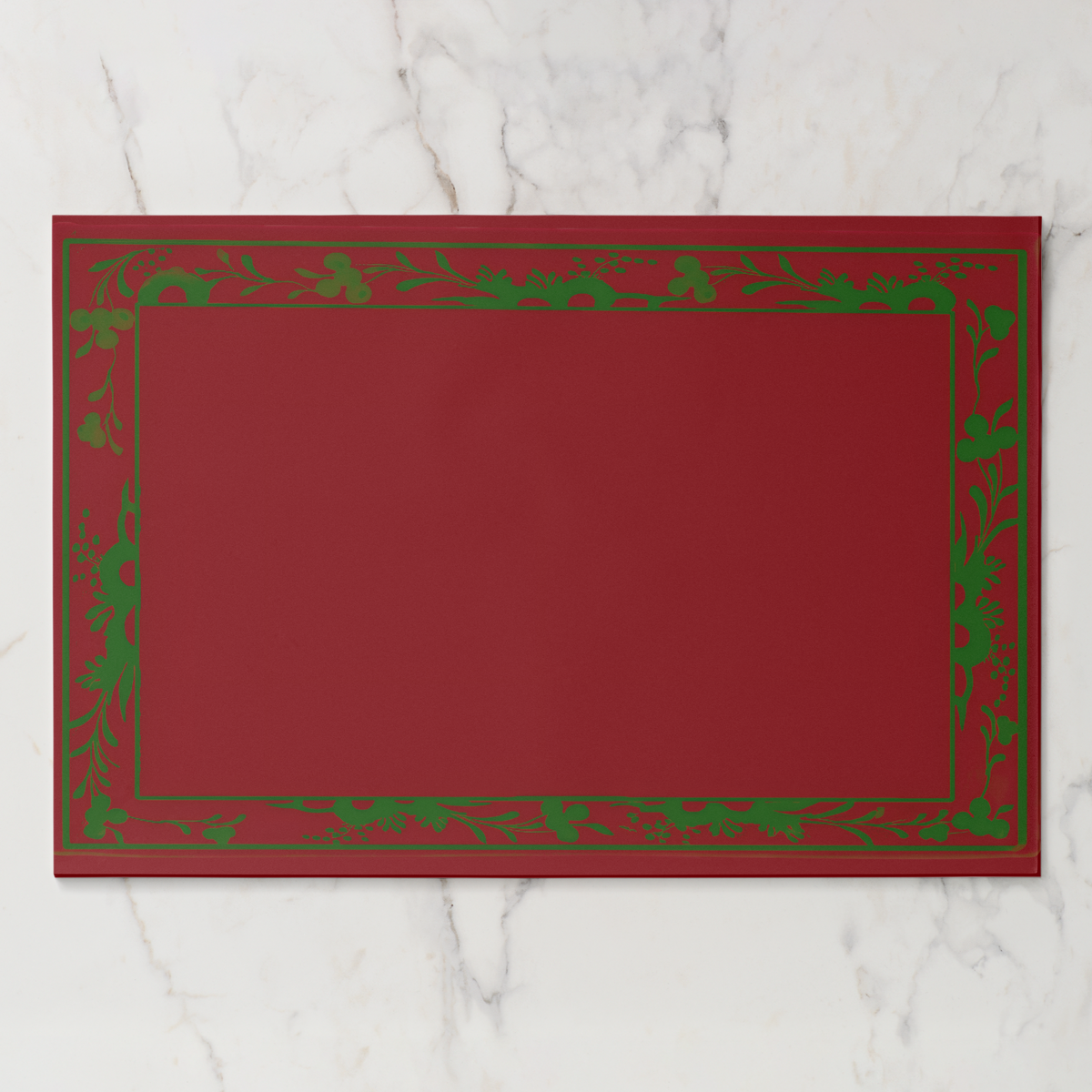 La Chinoiserie Bordure Paper Placemat — Noël (Pad of 25)