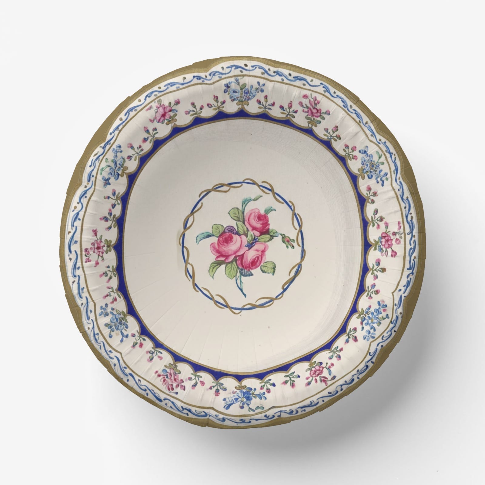 Sèvres Bleu Céleste accent paper bowl