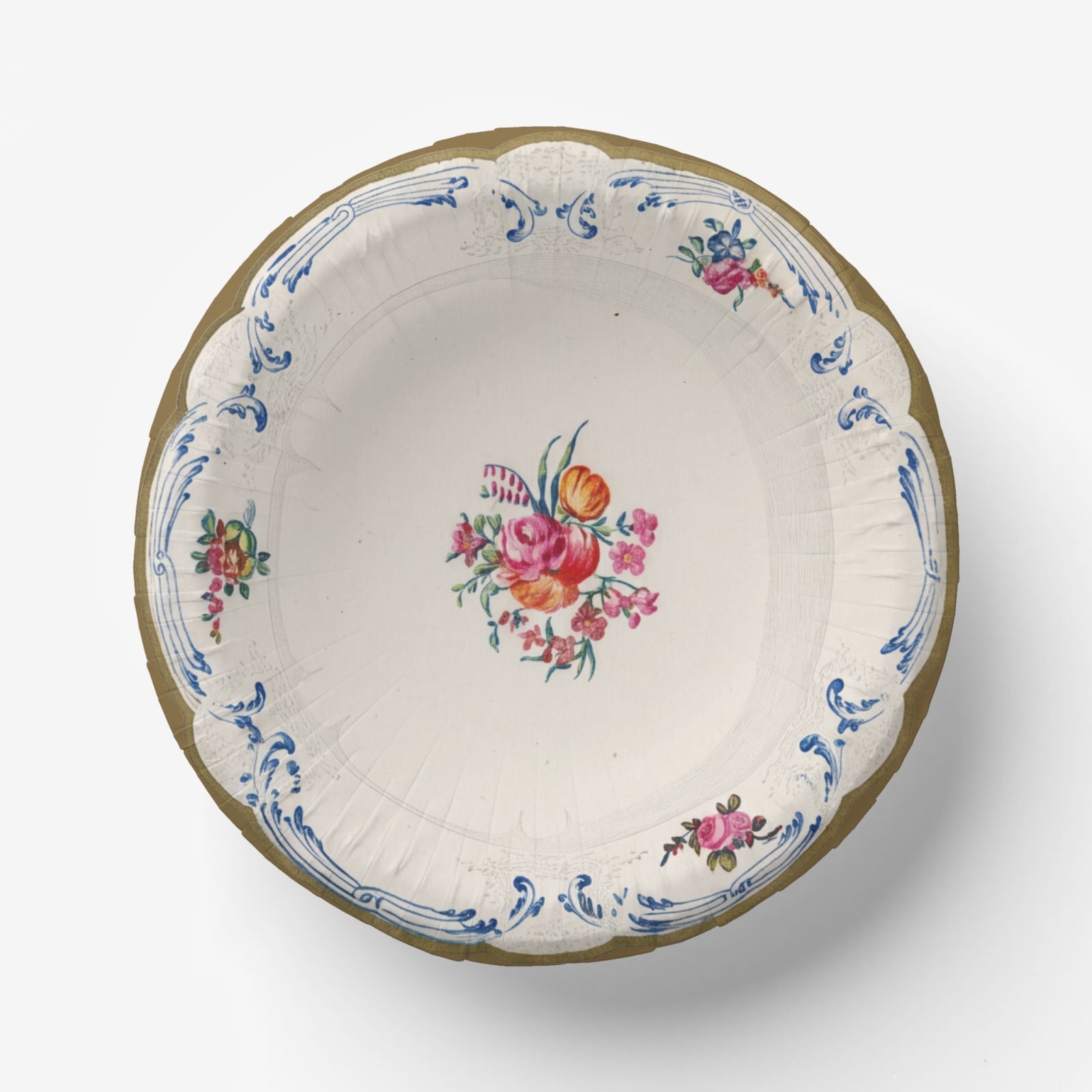 Sèvres Semis de Fleurs accent paper bowl