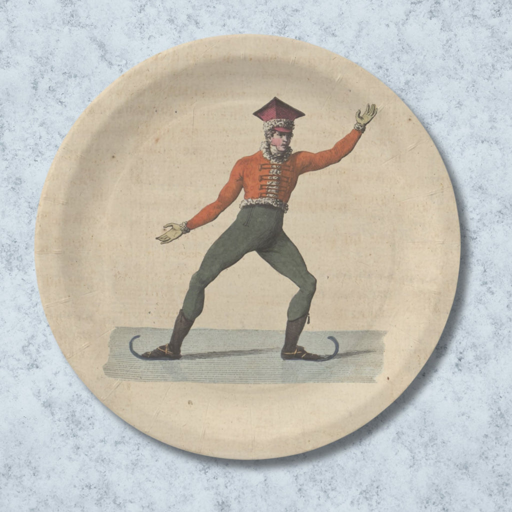 Vintage Voyagers France L'Aplomb Paper Party Plates