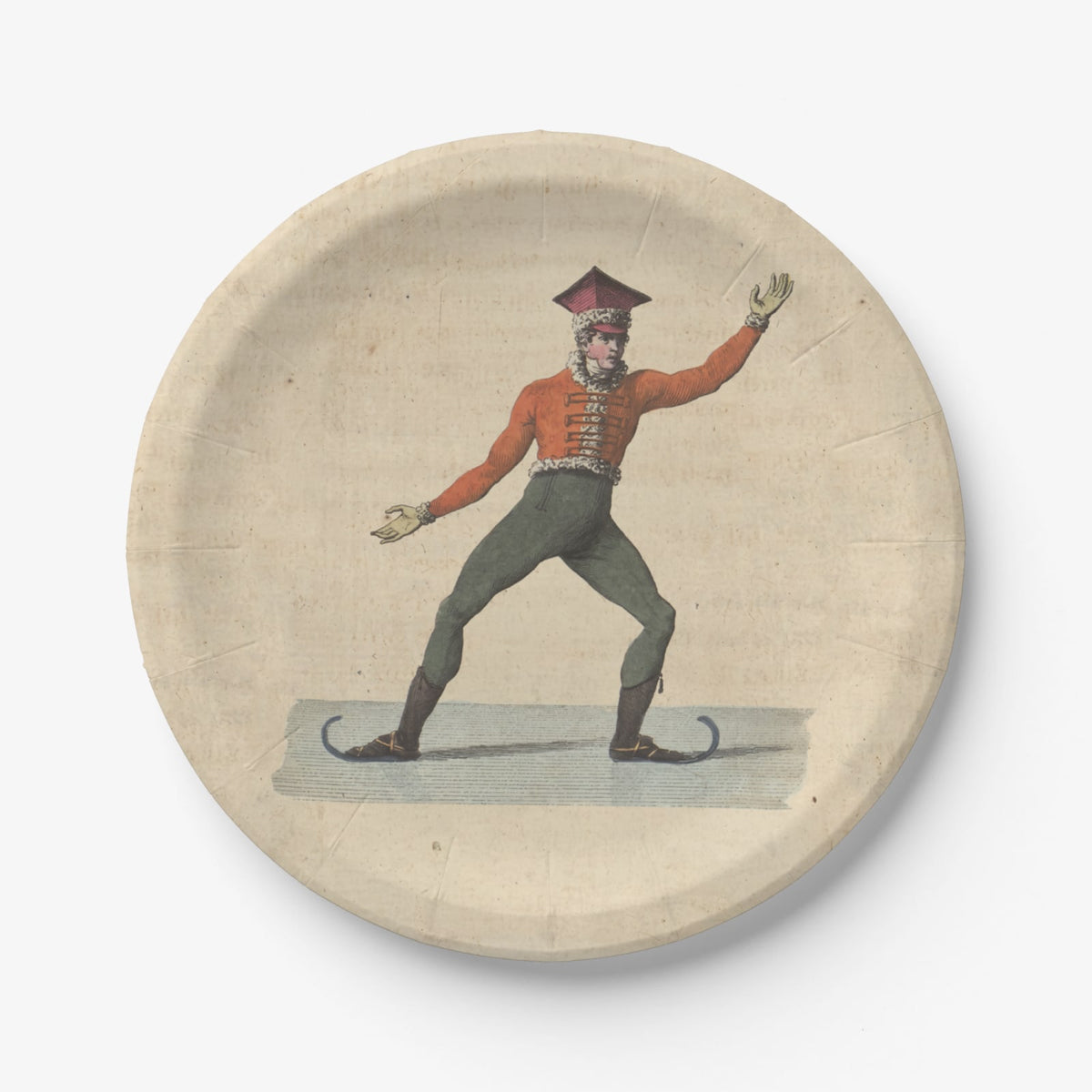 Vintage Voyagers France L'Aplomb Paper Party Plates