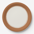 Les Classiques Terracotta plate