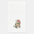 Les Fleurs Marigold guest towel