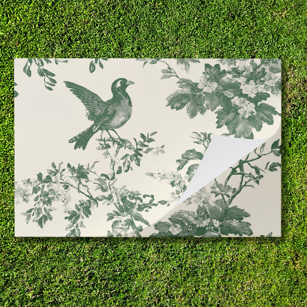 Tear Away L'Oiseau Toile Paper Party Placemat