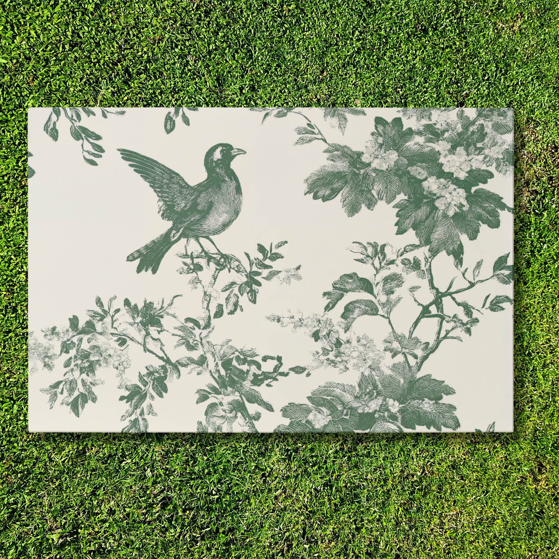 Tear Away L'Oiseau Toile Paper Party Placemat
