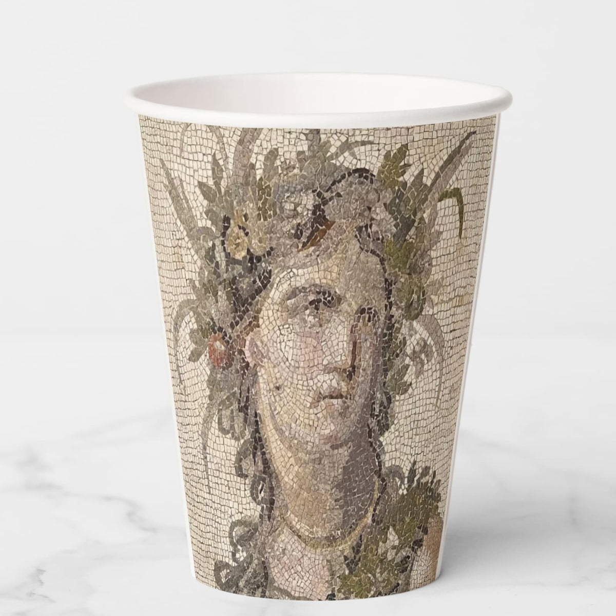Alexander paper party cup, back