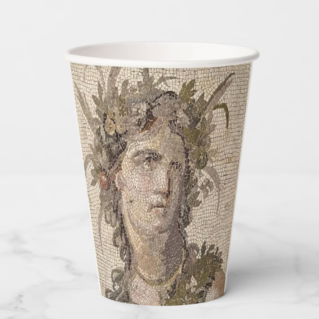 Alexander paper party cup, front
