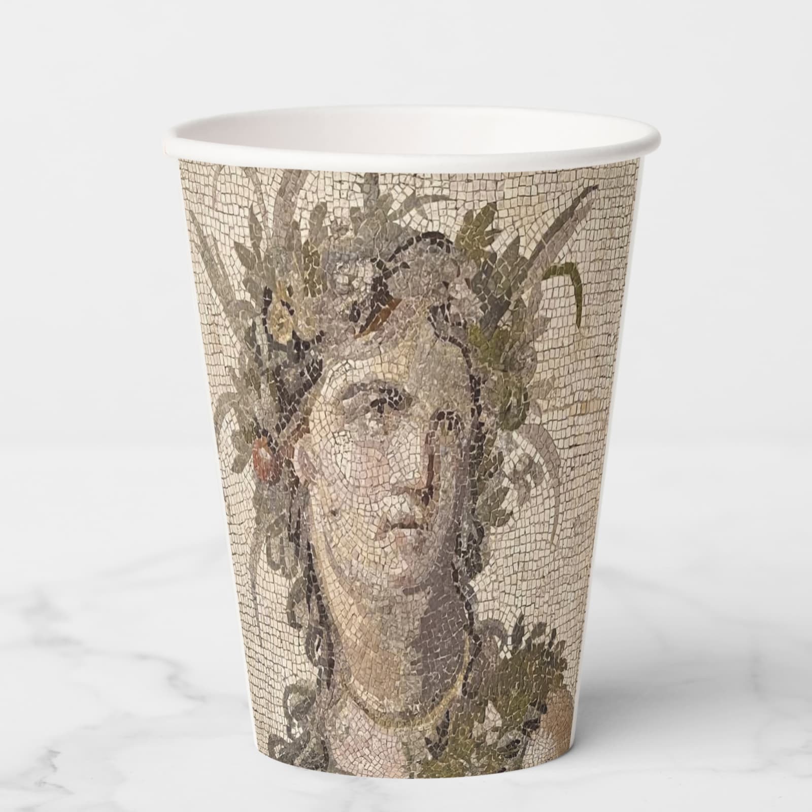 Alexander paper party cup, front