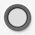 Classic Greek Key Paper Party Plate