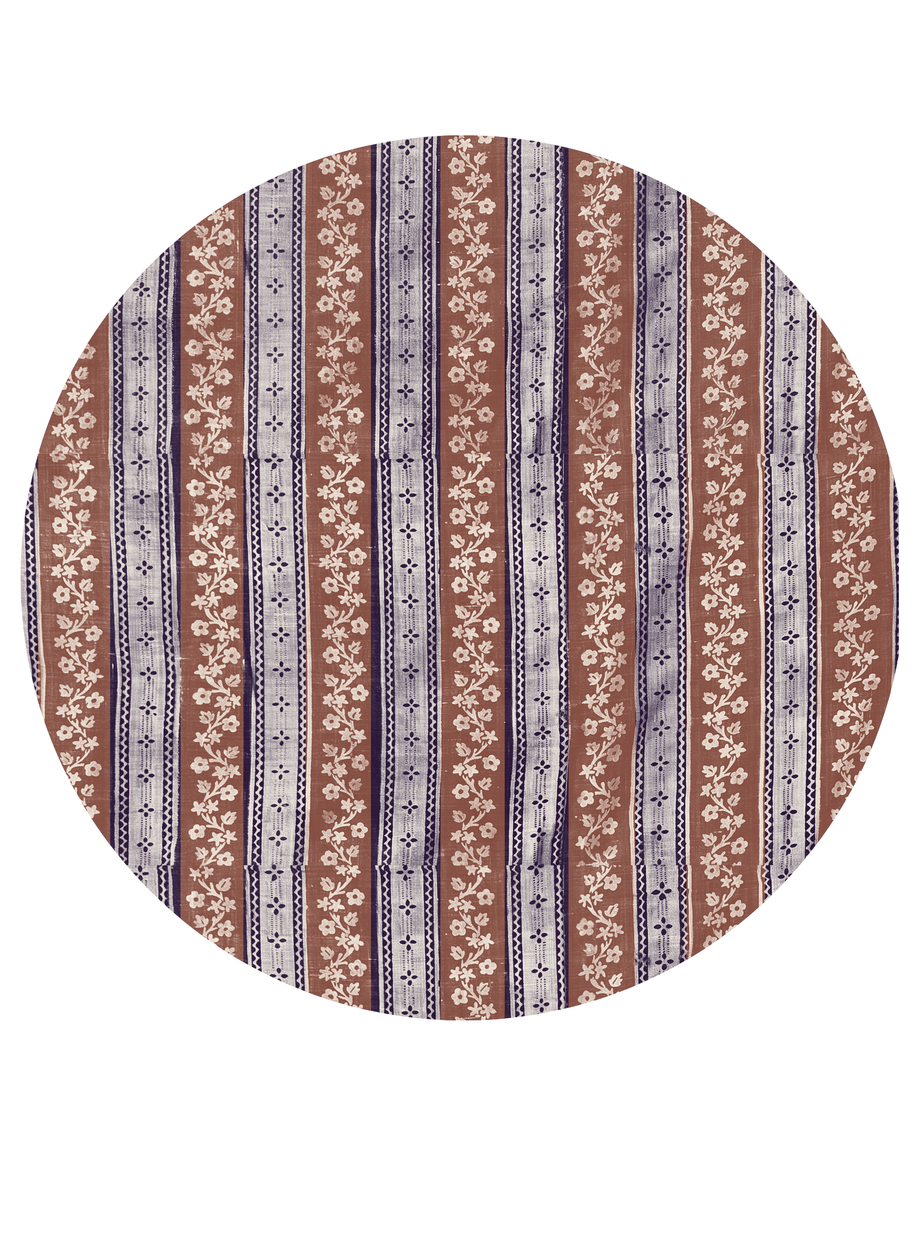 Vintage Voyagers France Bastide Terracotta Plat (Flat)