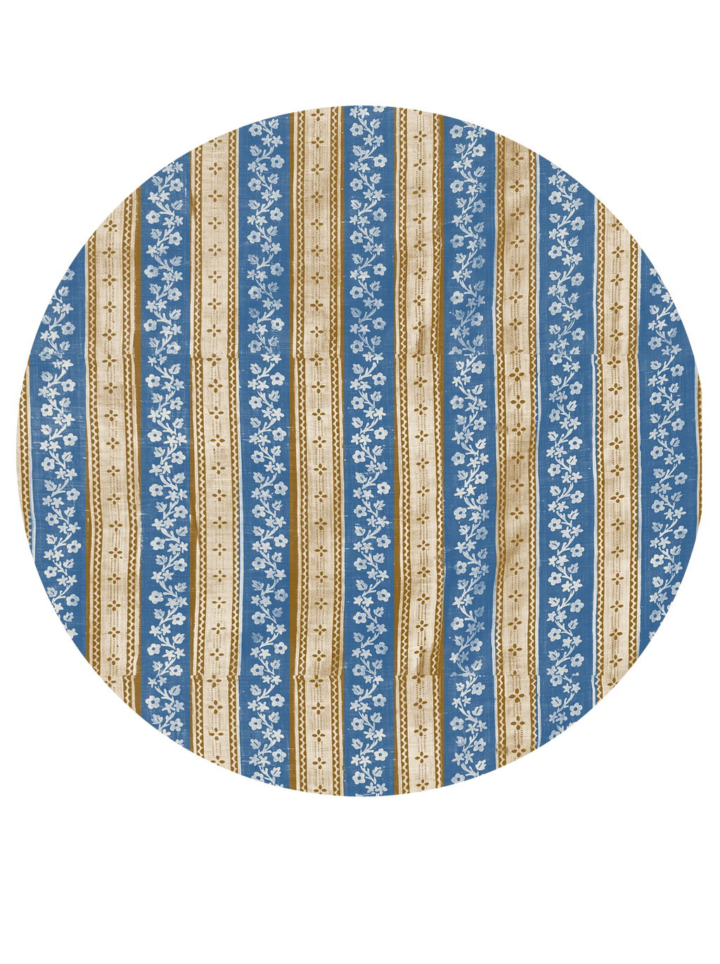 Vintage Voyagers France Bastide French Blue Plate (Flat)
