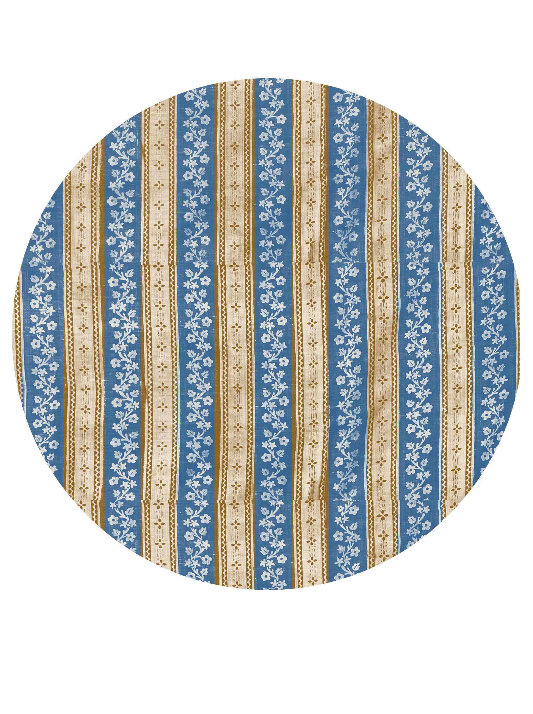 Vintage Voyagers France Bastide French Blue Plate (Flat)