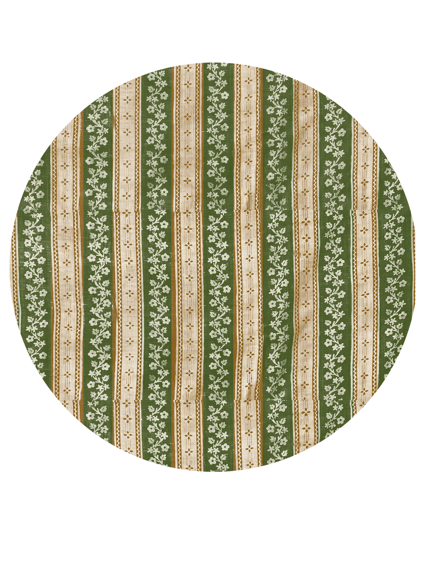 Vintage Voyagers France Bastide Olive Plate (Flat)