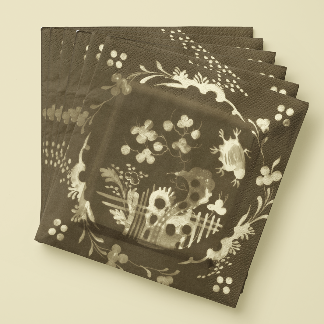 Vintage Voyagers France Fawn Lunch Napkins