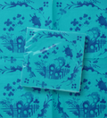 Vintage Voyagers France Lagoon Dinner Napkin