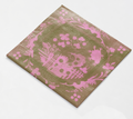 Vintage Voyagers France Pink Cocktail Napkin