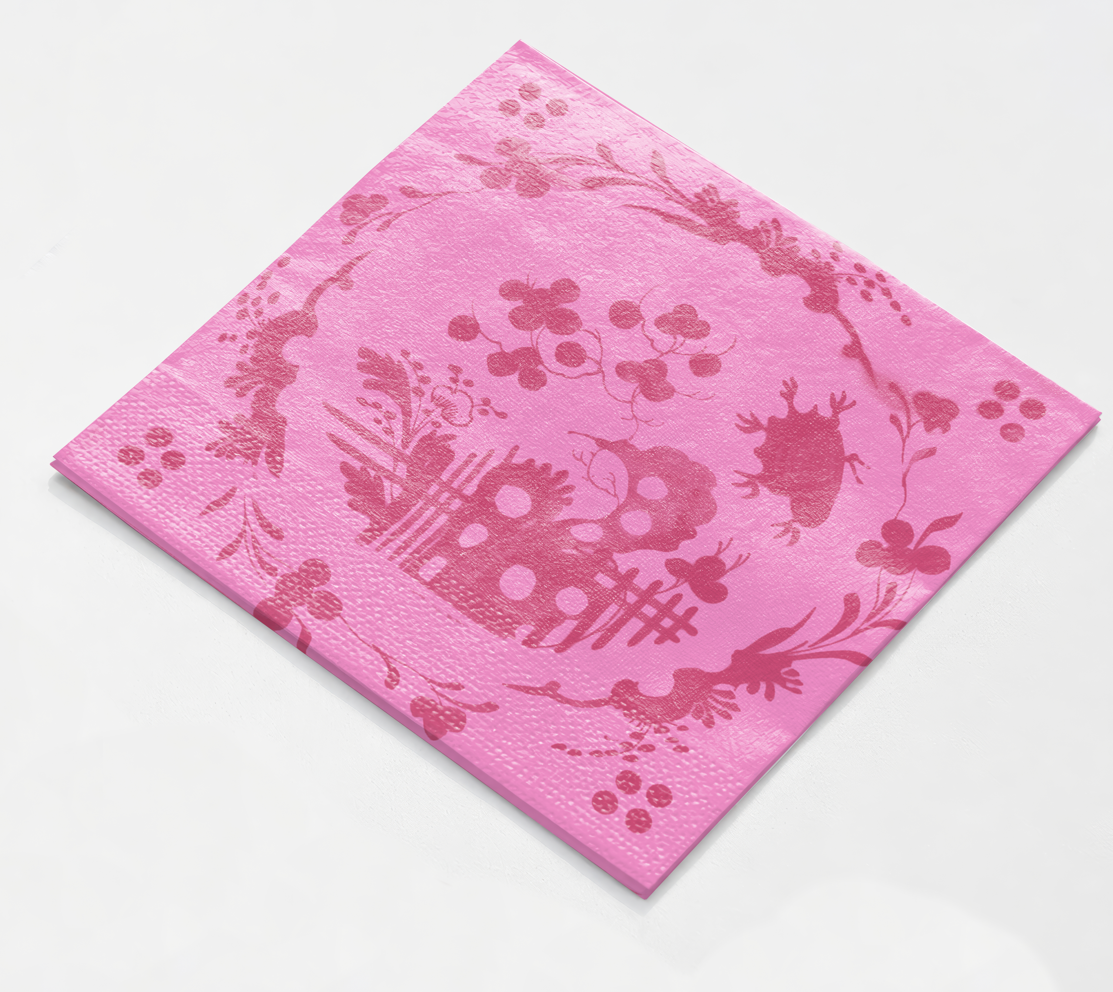 Vintage Voyagers France Rouge Cocktail Napkin