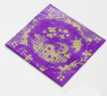 Vintage Voyagers France Violet Cocktail Napkin