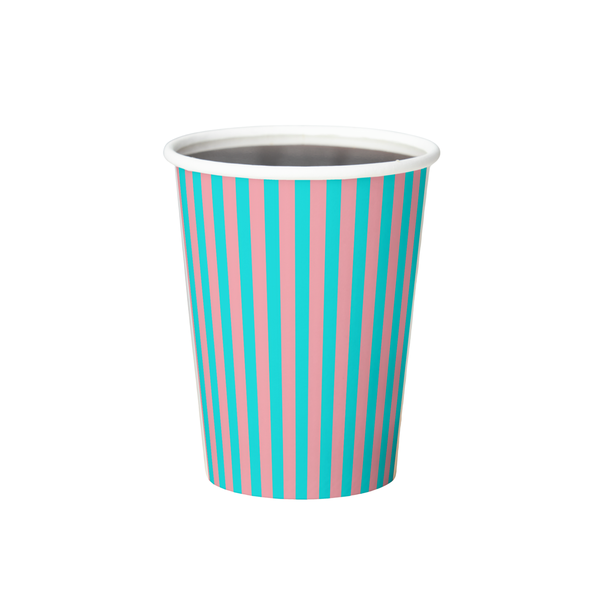 Vintage Voyagers France Aqua Paper Party Cups