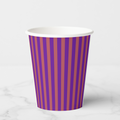 Vintage Voyagers France Aubergine Paper Party Cups 