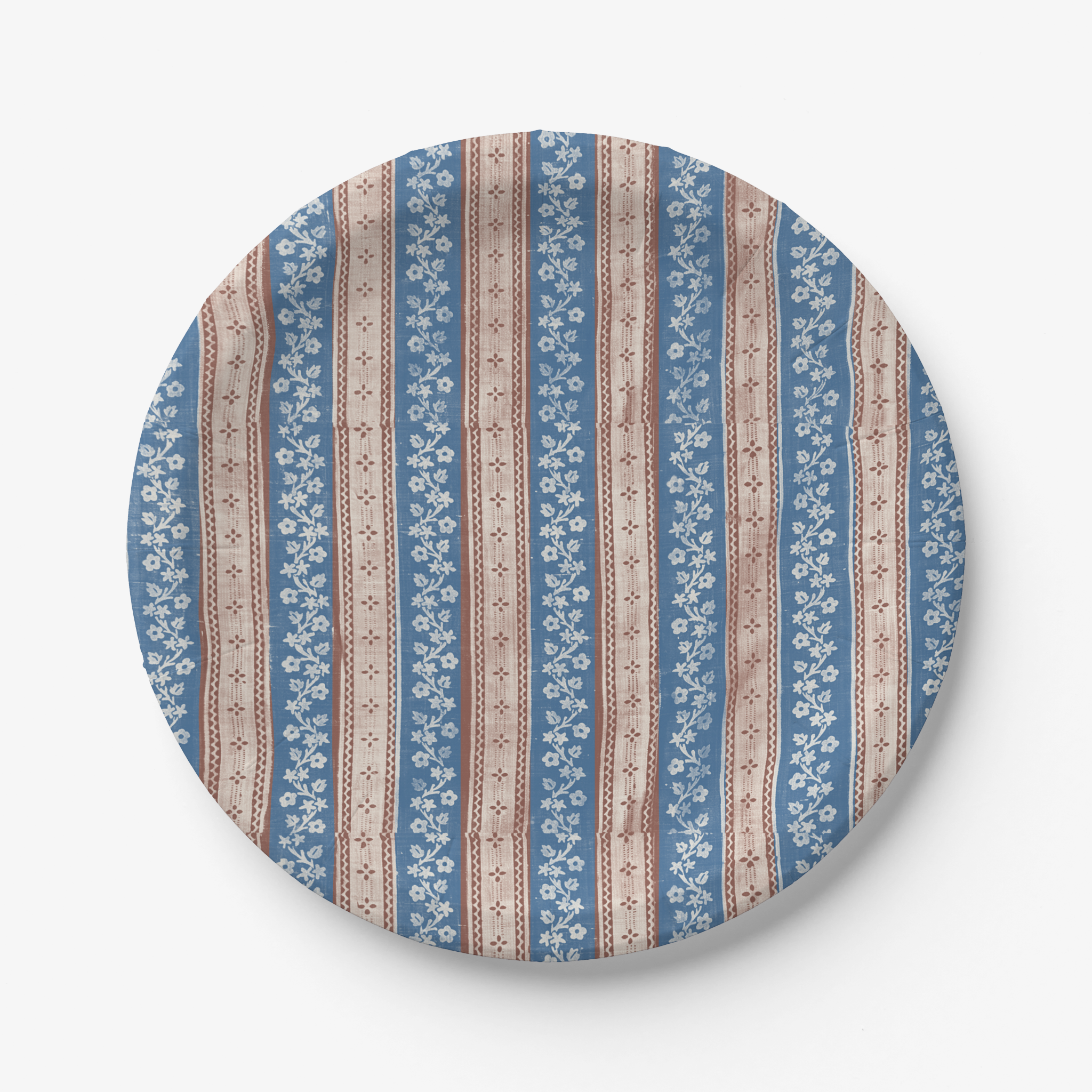 Vintage Voyagers France Bastide French Blue Plate