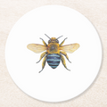 Vintage Voyagers France Bee Round Paper Coaster 