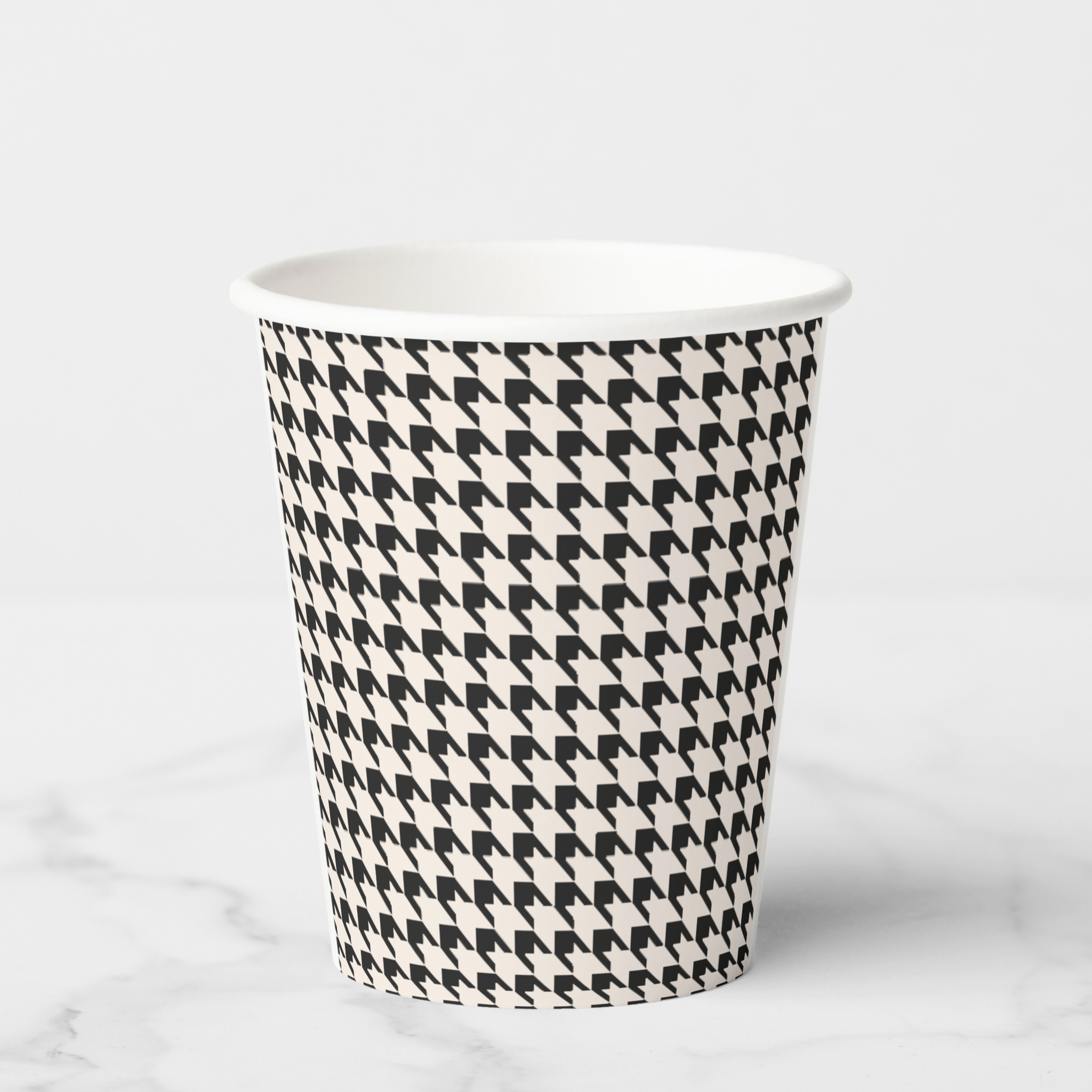 Vintage Voyagers France Black Paper Party Cups