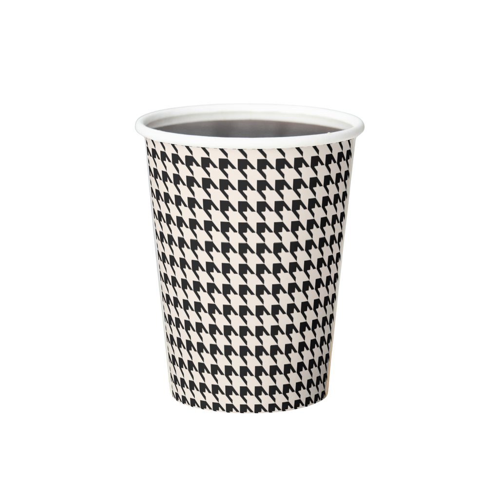 Vintage Voyagers France Black Paper Party Cups