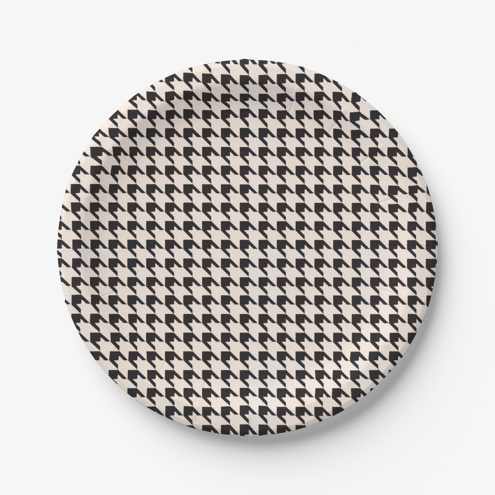 Vintage Voyagers France Black Paper Party Plates