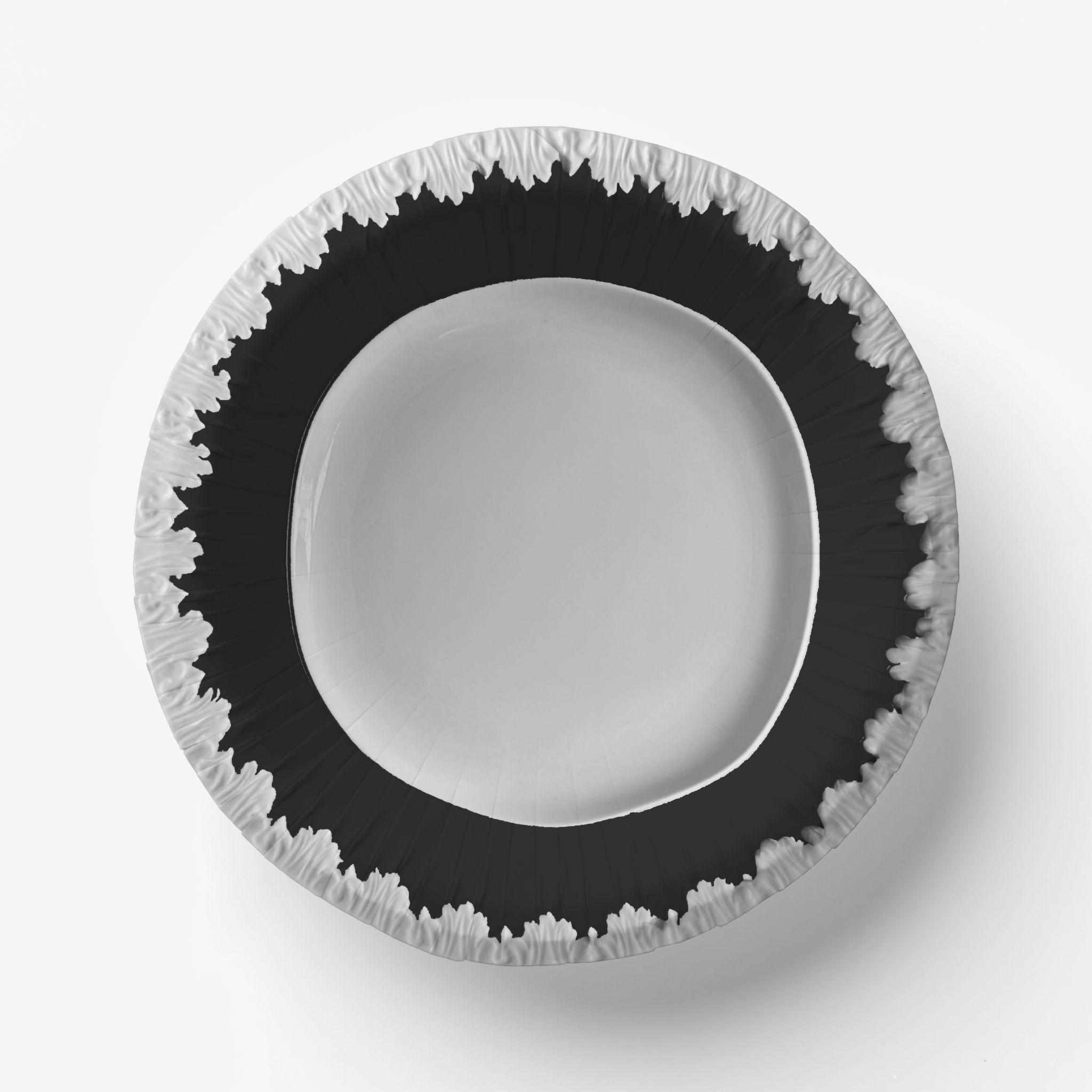 Vintage Voyagers France  Acanthus Paper Plates 