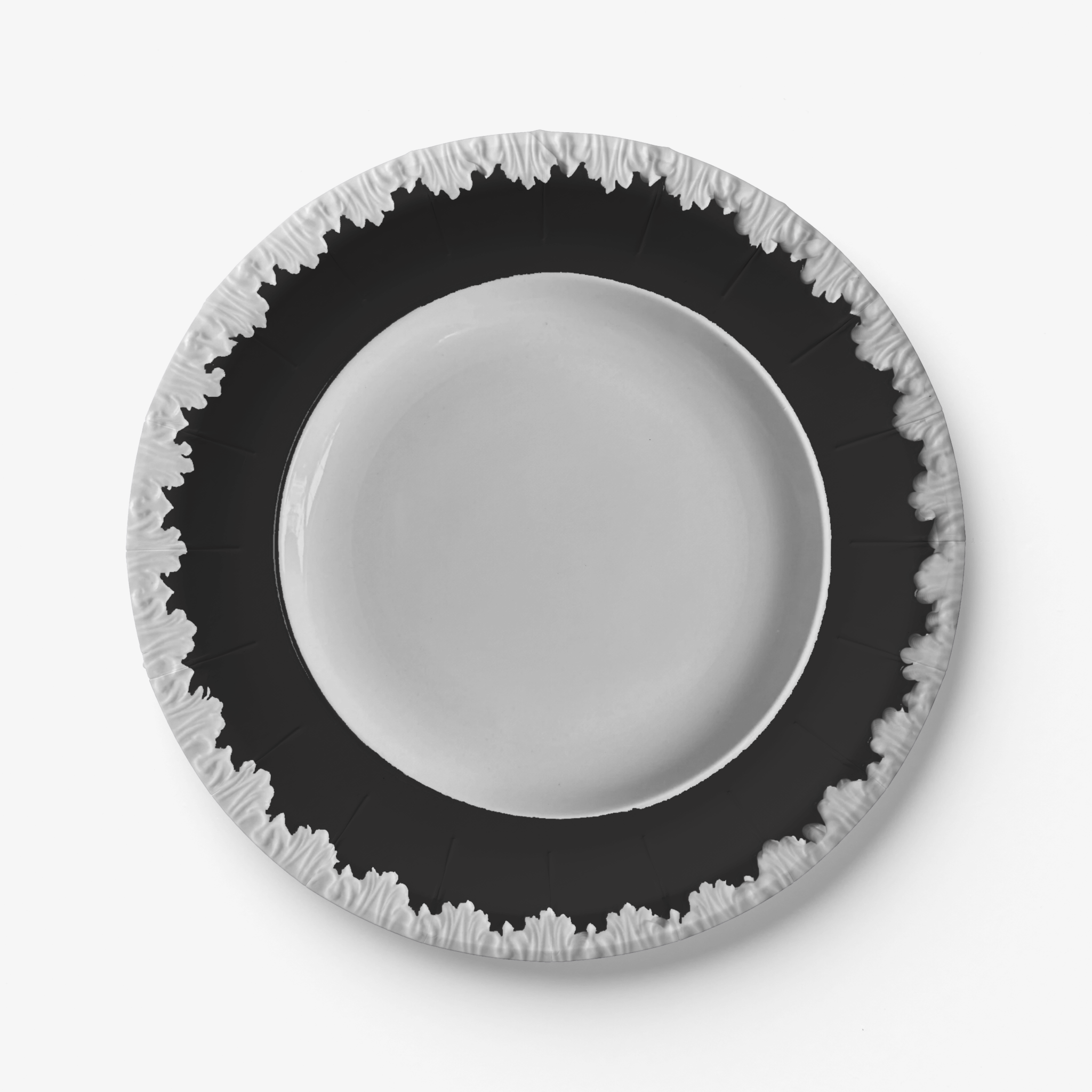 Vintage Voyagers France Acanthus Paper Plates 