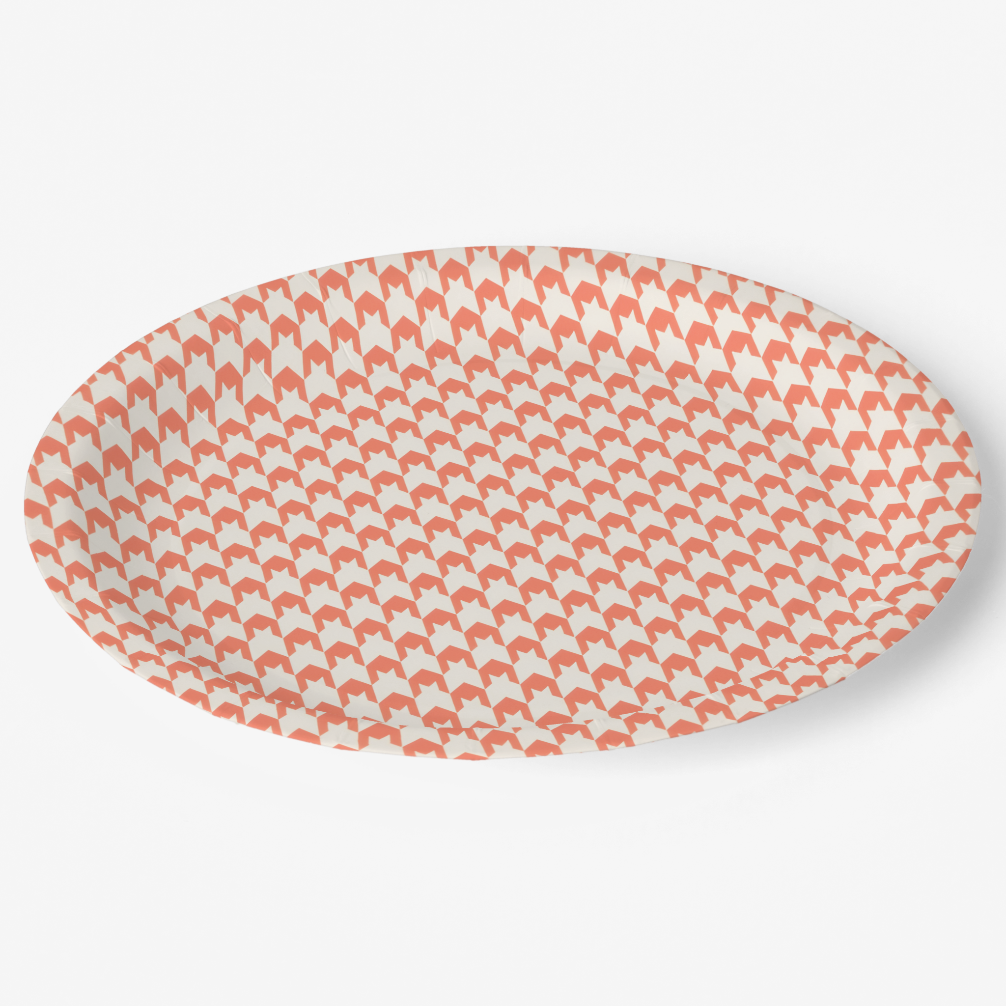 Vintage Voyagers France Coral Paper Plates