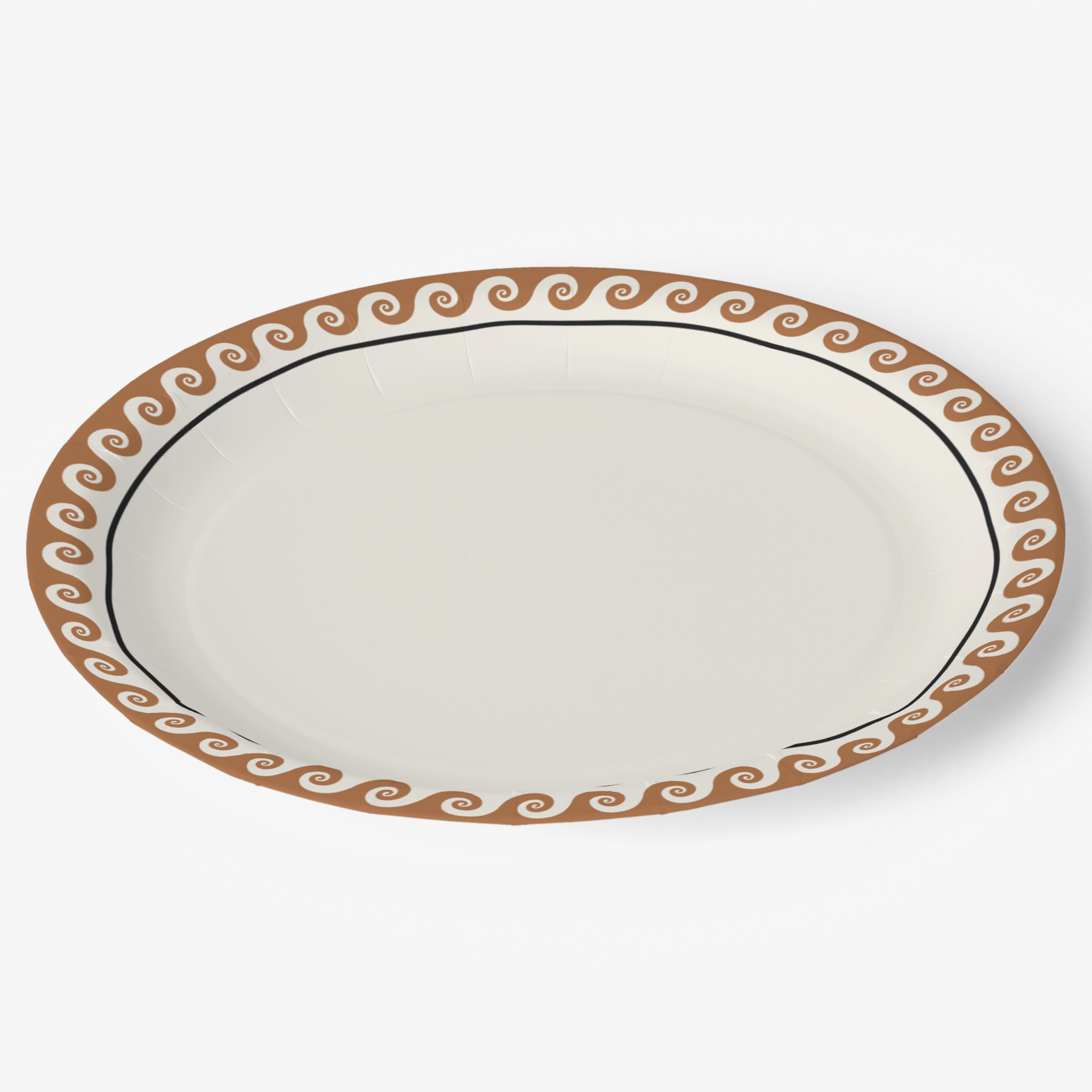 Vintage Voyagers France Paper Party Plate