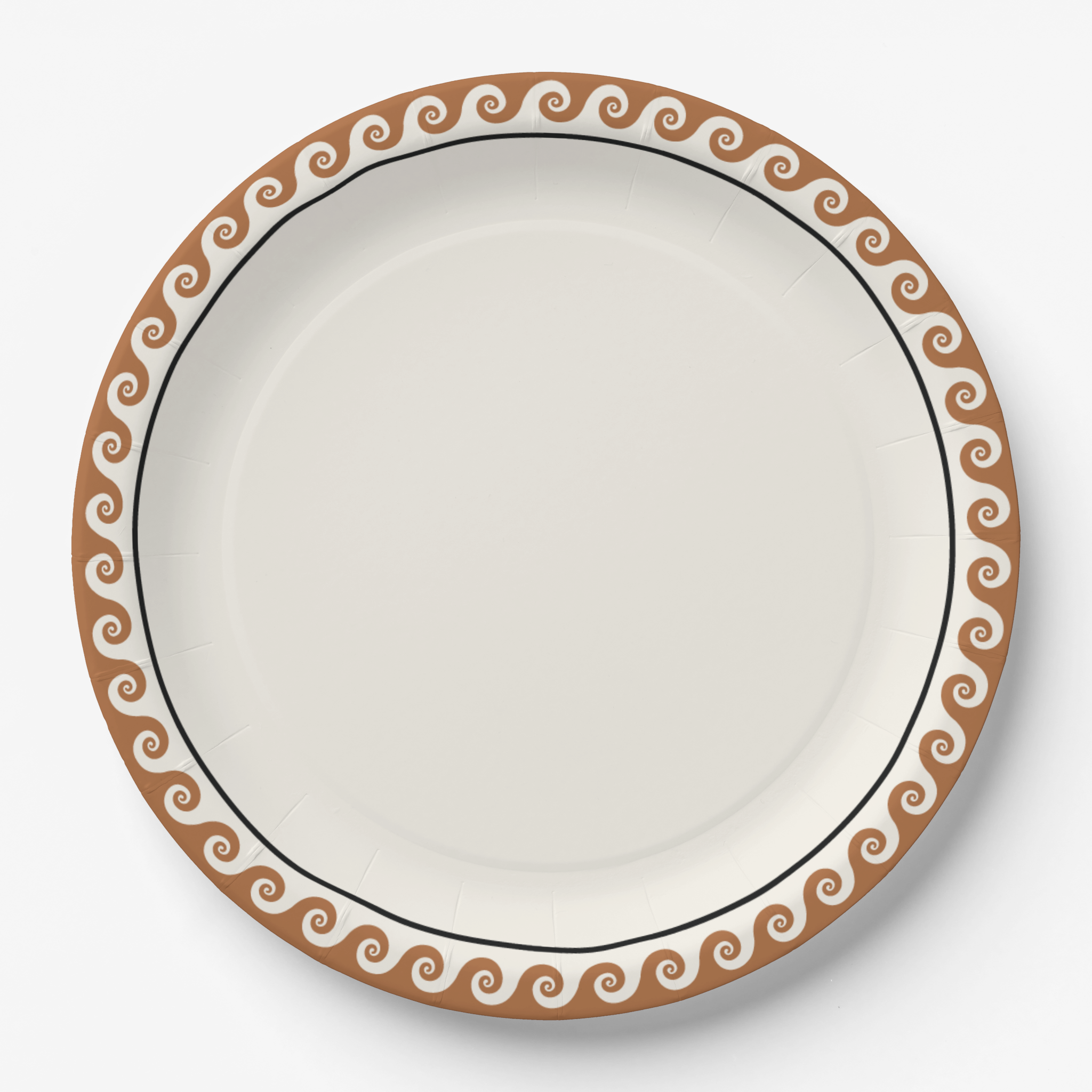 Vintage Voyagers France Paper Party Plate