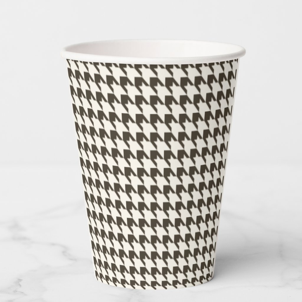 Vintage Voyagers France Drab Paper Party Cups