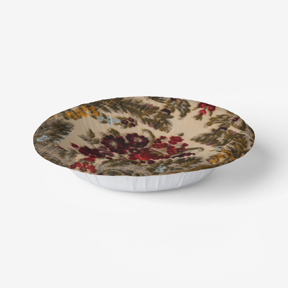 Vintage voyagers France Velours de Lyon Paper Plates