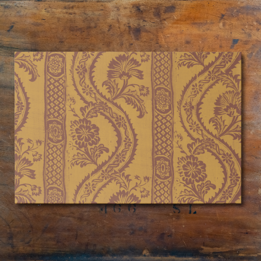 Vintage Voyagers France Golden Paper Placemat