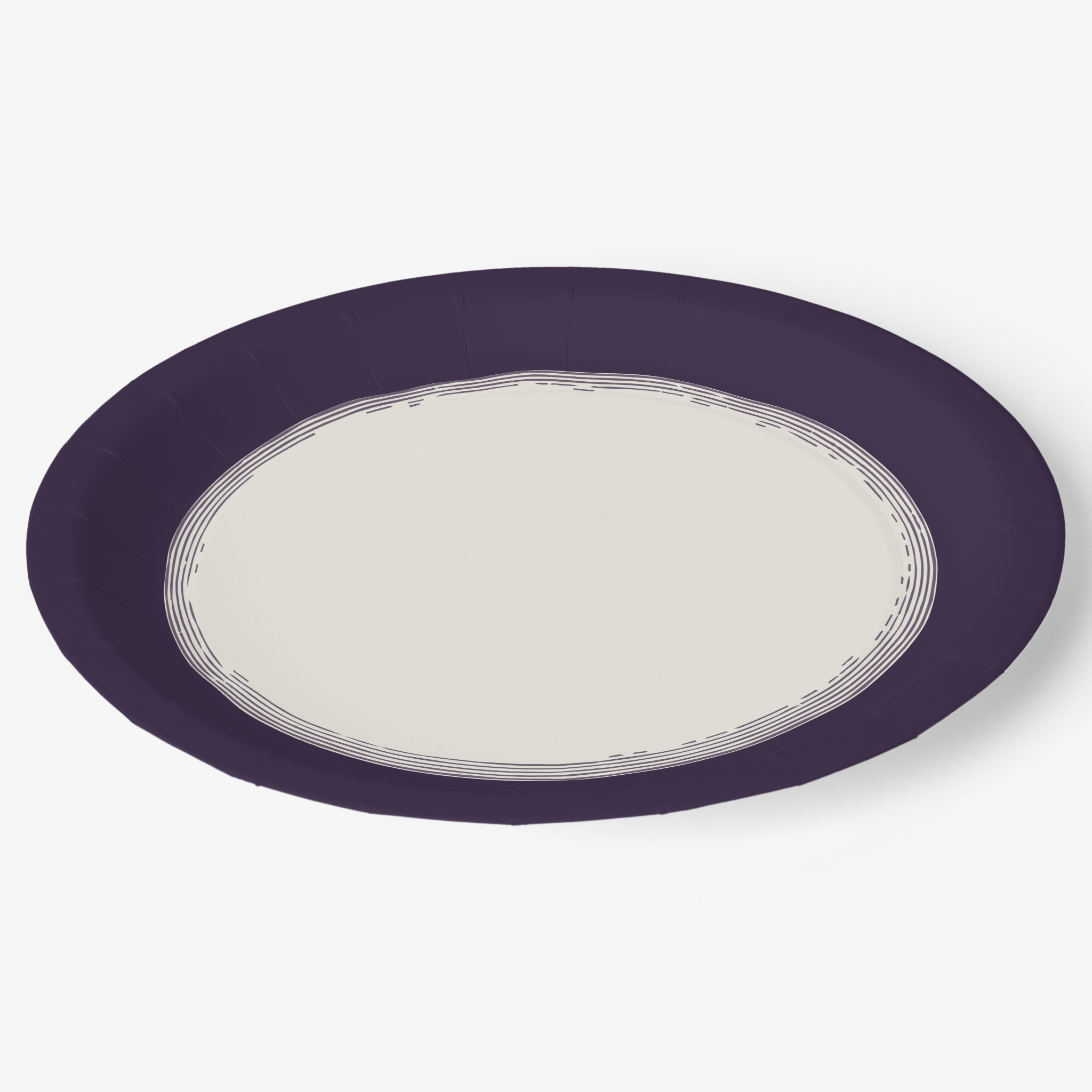 Vintage Voyagers France Grape Paper Party Plates