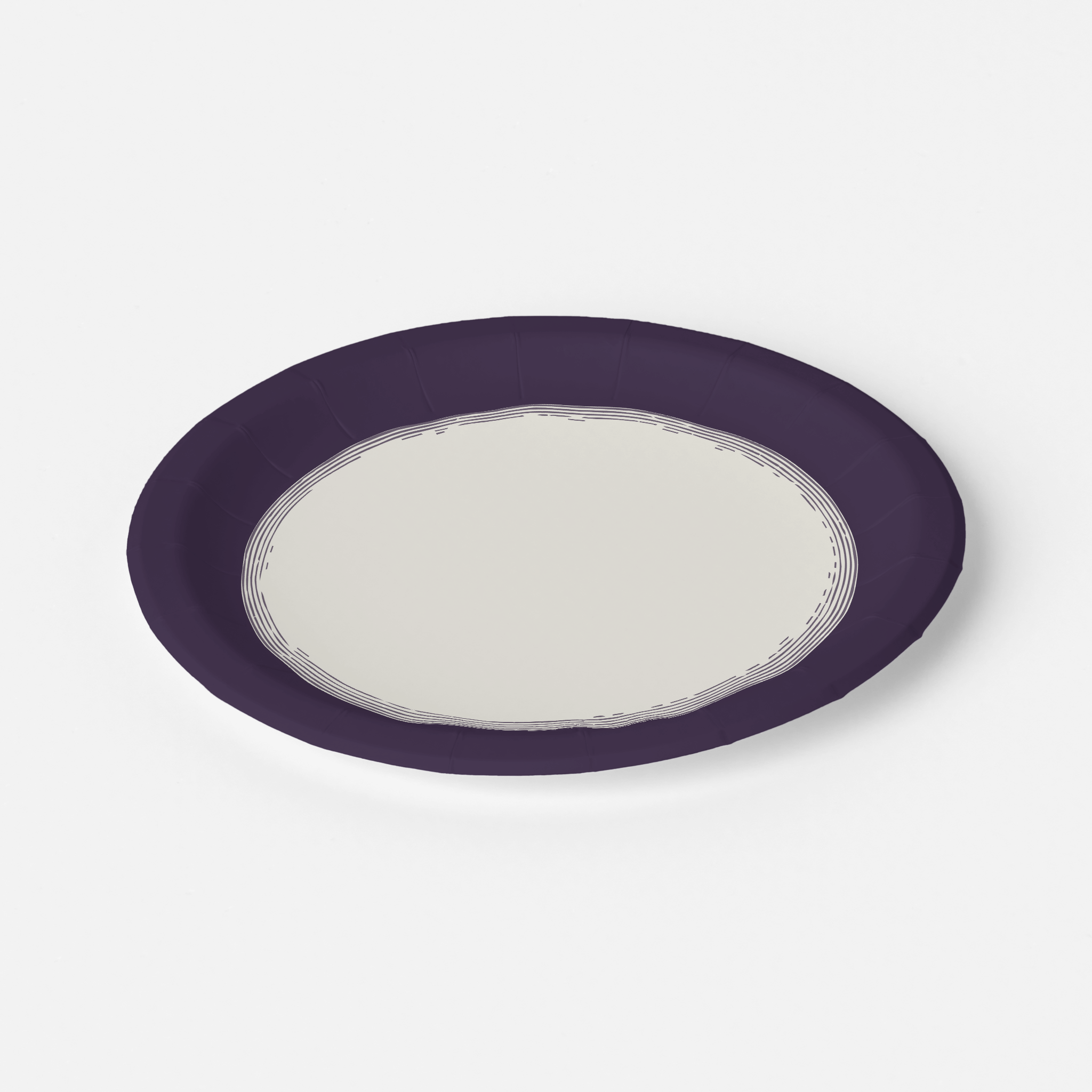 Vintage Voyagers France Grape Paper Party Plates